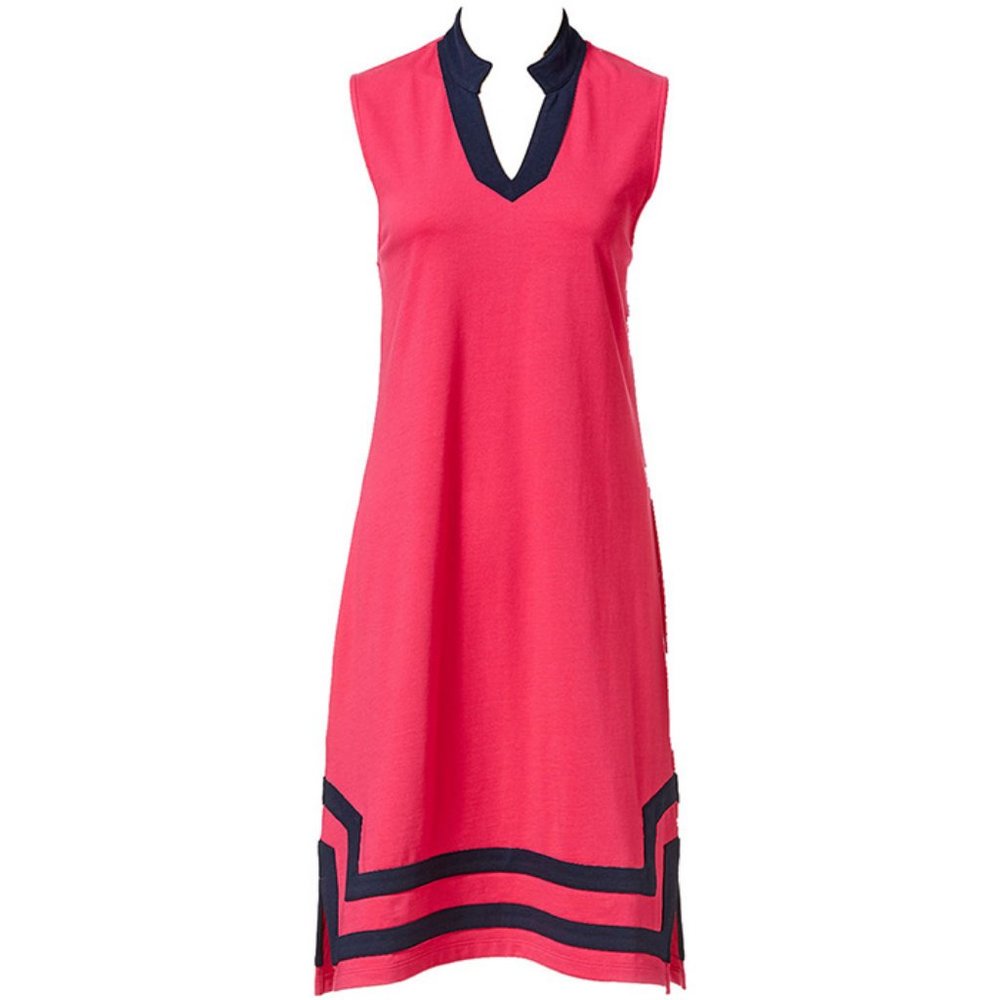 Tommy Bahama Women's Playa del Jersey Collar Dress - Size Medium